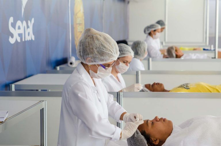 Curso técnico em estética SENAC - Fonte: Reprodução